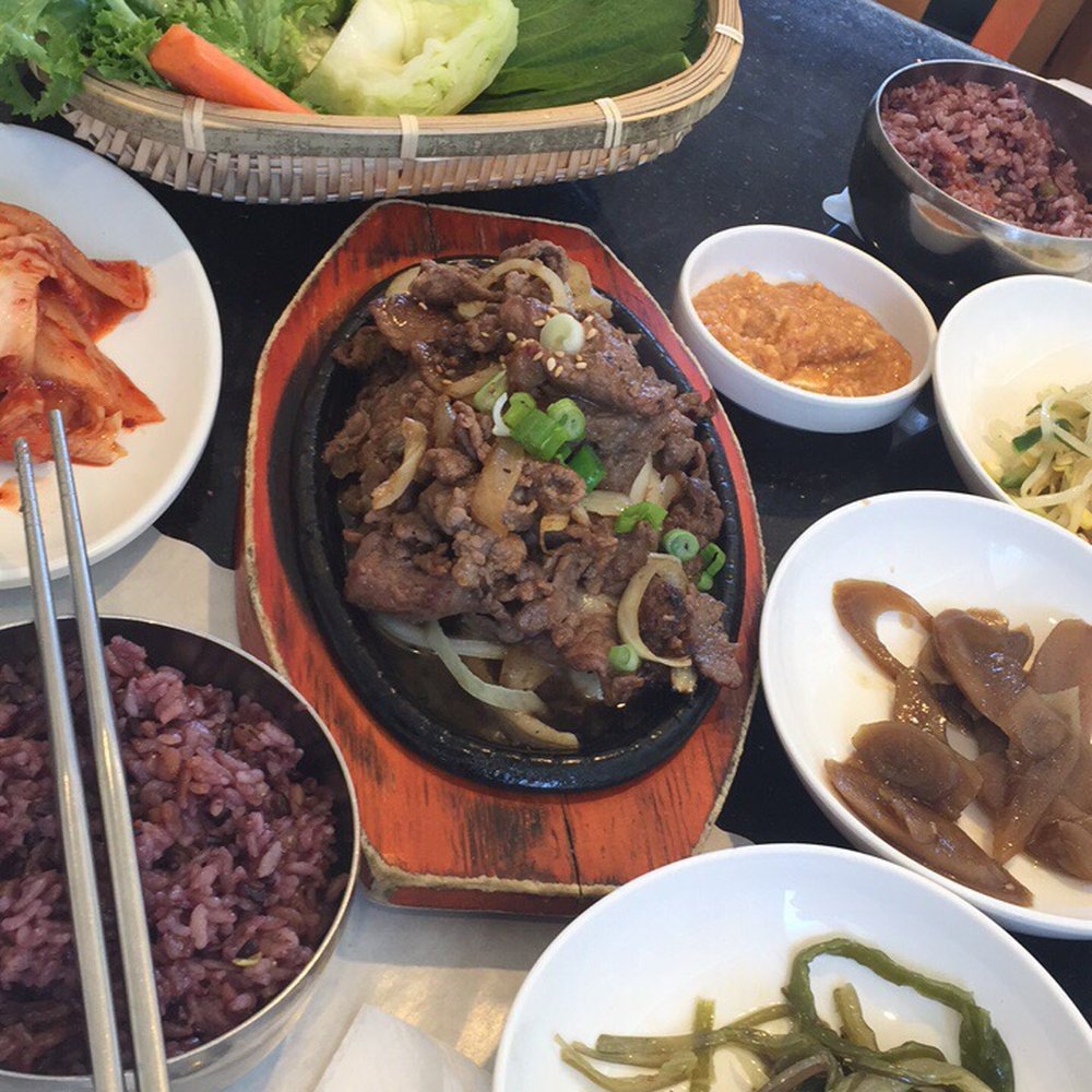 Mindeulle - Ssambap combo with marinated beef - Korean Near Me - Buena Park, California Mindeulle - Ssambap combo with marinated beef - Korean Near Me - Buena Park, California