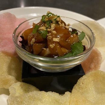 Guu Original Thurlow - Salmon yukke - Japanese Near Me - Vancouver, British Columbia