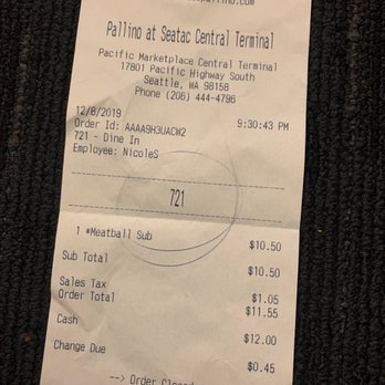 Pallino - Meatball hoagie price - Italian Near Me - Seattle, Washington