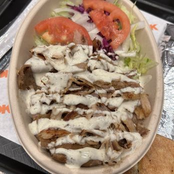 German Doner Kebab - Doner Rice Bowl with Chicken and Beef - German Near Me - East Rutherford, New Jersey