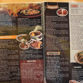 El Corcel No. 2 - Menu - Mexican Near Me - Indianapolis, Indiana
