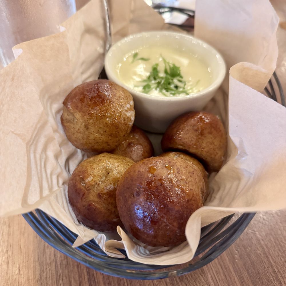 Haywire - Kolaches & queso ($13.95) - New American Near Me - Austin, Texas Haywire - Kolaches & queso ($13.95) - New American Near Me - Austin, Texas