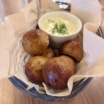 Haywire - Kolaches & queso ($13.95) - New American Near Me - Austin, Texas