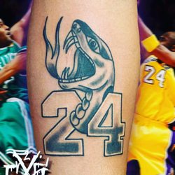 Peach Tree Tattoo - Kobe Tribute