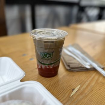 Saint Bread - Strawberry hojicha latte - Bakeries Near Me - Seattle, Washington Saint Bread - Strawberry hojicha latte - Bakeries Near Me - Seattle, Washington