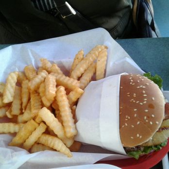 The Burger Rush - Hawaii burger. Yummy - Breakfast & Brunch Near Me - Rialto, California
