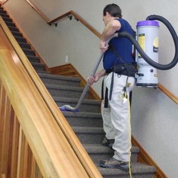 Universal Cleaners - Keeping stairwells clean - Office Cleaning Near Me - Traverse City, Michigan