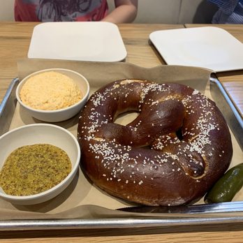 Pinthouse Brewing - Biggest pretzel ever! - Brewpubs Near Me - Austin, Texas
