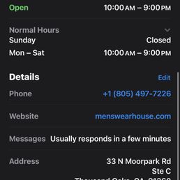 The specific hours I had seen (Credit: Apple Maps) The specific hours I had seen (Credit: Apple Maps)