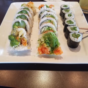 Shinsei Sushi - Various veggie rolls. - Sushi Bars Near Me - Bend, Oregon Shinsei Sushi - Various veggie rolls. - Sushi Bars Near Me - Bend, Oregon
