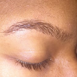 Brow Art 23 - So disappointed like..what is this? This woman called this a completed job, how appalling. This place has low standards for their pricing.