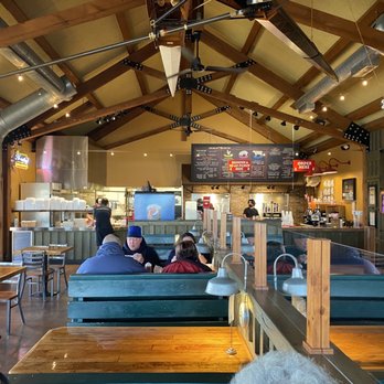 Skeeter's BBQ - Skeeter's dining room, kitchen, and ordering counter. - Barbeque Near Me - Shamokin Dam, Pennsylvania