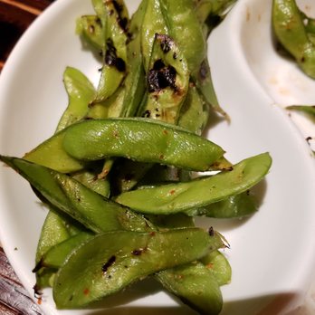 KUU Restaurant - Garlic Edamame $6 - Japanese Near Me - Houston, Texas
