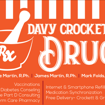 Davy Crockett Drug - Drugstores Near Me - Crockett, Texas Davy Crockett Drug - Drugstores Near Me - Crockett, Texas