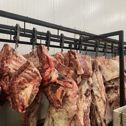 Bakersfield Meat - Custom Beef Carcass' hung for aging