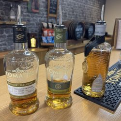 Tomatin Distillery - The three I tasted - very good