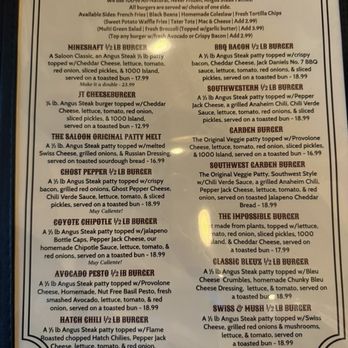 Joshua Tree Saloon - Burger - Dive Bars Near Me - Joshua Tree, California