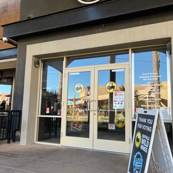 Buffalo Wild Wings - the entrance to the restaurant - American Near Me - Yuma, Arizona Buffalo Wild Wings - the entrance to the restaurant - American Near Me - Yuma, Arizona