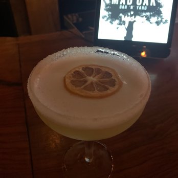 Mad Oak - Elderflower Lemon Drop - yummmm! - Bars Near Me - Oakland, California Mad Oak - Elderflower Lemon Drop - yummmm! - Bars Near Me - Oakland, California