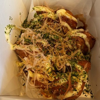 Oishii Donburi - Tacoyaki_Octopus balls - Japanese Near Me - Pittsburgh, Pennsylvania