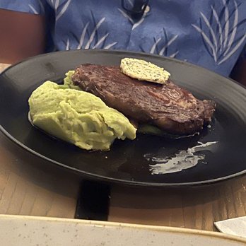 Monkeypod Kitchen by Merriman - The steak was rare inside. He asked for medium well. - New American Near Me - Kihei, Hawaii Monkeypod Kitchen by Merriman - The steak was rare inside. He asked for medium well. - New American Near Me - Kihei, Hawaii