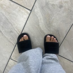 French tip pedicure French tip pedicure
