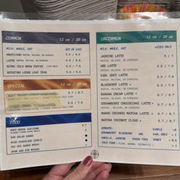 Regular menu Regular menu