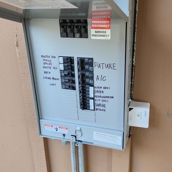 Sagan Electric - New panel w/ switches labeled - Electricians Near Me - Sacramento, California Sagan Electric - New panel w/ switches labeled - Electricians Near Me - Sacramento, California
