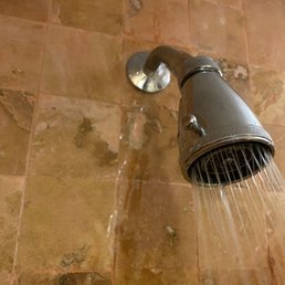 Leaking shower head
