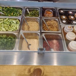 The toppings The toppings