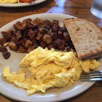 Toast - Eggs. Partially eaten. I always dive into the food & forget to take a photo first. - Breakfast & Brunch Near Me - Montclair, New Jersey Toast - Eggs. Partially eaten. I always dive into the food & forget to take a photo first. - Breakfast & Brunch Near Me - Montclair, New Jersey