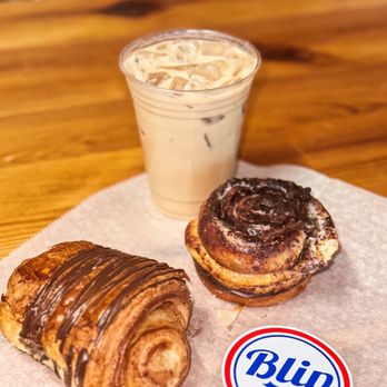 Blip Roasters - two pastries and a drink - Coffee & Tea Near Me - Kansas City, Missouri