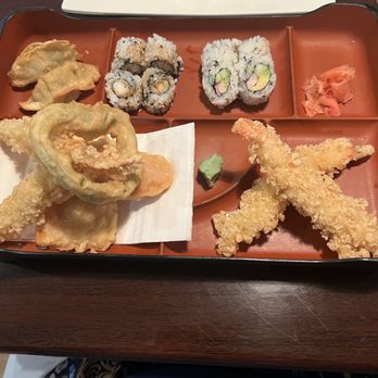 Osan Japanese Restaurant - Shrimp Tempura Box with Spicy Crab roll appetizer! - Japanese Near Me - Fredericksburg, Virginia Osan Japanese Restaurant - Shrimp Tempura Box with Spicy Crab roll appetizer! - Japanese Near Me - Fredericksburg, Virginia