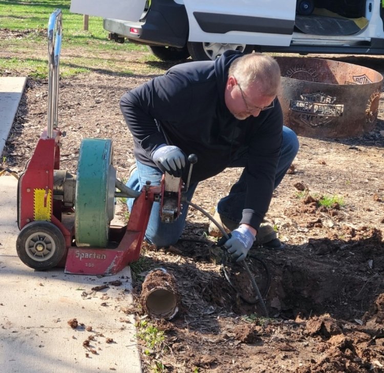 Slide of Mainline Drain & Sewer Cleaning