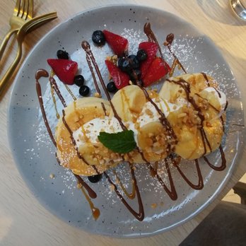 Hanabusa Cafe - Nutella pancake - Pancakes Near Me - Chicago, Illinois Hanabusa Cafe - Nutella pancake - Pancakes Near Me - Chicago, Illinois