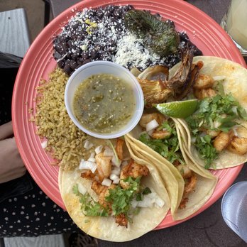 Pecado Bueno - Taco Platter with shrimp - Mexican Near Me - Seattle, Washington Pecado Bueno - Taco Platter with shrimp - Mexican Near Me - Seattle, Washington