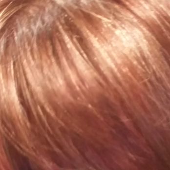Envy Salon - Red brassy orange "blonde highlights" courtesy of Dianne A. - Waxing Near Me - Silverdale, Washington