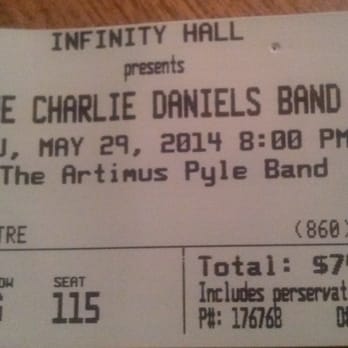 Warner Theatre - Infinity Hall Presents Charlie Daniels at the Warner Theater... - Performing Arts Near Me - Torrington, Connecticut