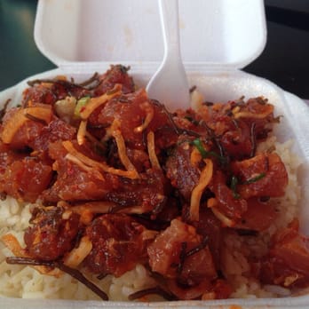 Ono Seafood - Hawaiian style with extra limu - Seafood Near Me - Honolulu, Hawaii