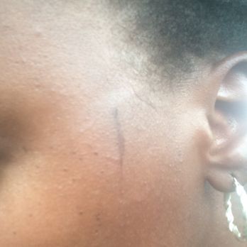Ulta Beauty - Eyebrow tinting gone wrong - died my face and no apologies. I was told my Ulta not worry it will wear off as my skin sheds. - Cosmetics & Beauty Supply Near Me - Naperville, Illinois