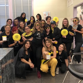 Hair By Melina - After Melina's balayage class. We were all excited after a great presentation. - Hair Stylists Near Me - Valencia, California Hair By Melina - After Melina's balayage class. We were all excited after a great presentation. - Hair Stylists Near Me - Valencia, California