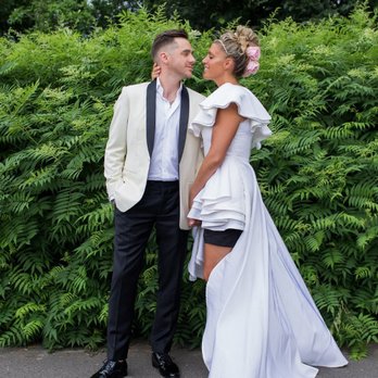 Bridal Alteration Studio - Custom made Wedding Dress in Silk Faille , CONTACT US - Bespoke Clothing Near Me - Denver, Colorado
