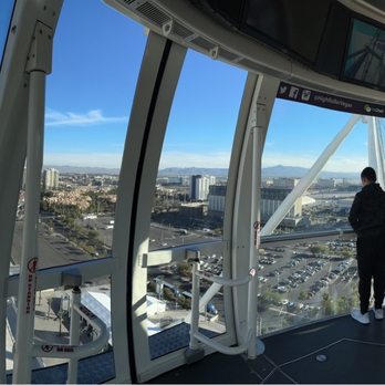 The High Roller - High Roller photo from inside viewing the Las Vegas Strip. - Amusement Parks Near Me - Las Vegas, Nevada The High Roller - High Roller photo from inside viewing the Las Vegas Strip. - Amusement Parks Near Me - Las Vegas, Nevada