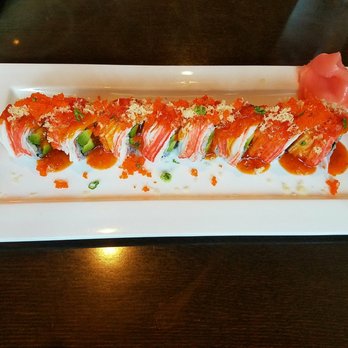 Musashi - The Summer Roll. It definitely tastes as good as it looks. - Sushi Bars Near Me - Chesterton, Indiana Musashi - The Summer Roll. It definitely tastes as good as it looks. - Sushi Bars Near Me - Chesterton, Indiana