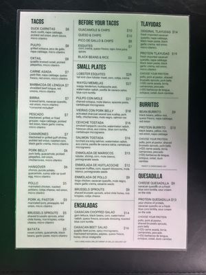 Menu photo 6 Casa Masa Sarasota, FL