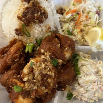 Ai Pono Cafe - Garlic shrimp - Asian Fusion Near Me - Costa Mesa, California