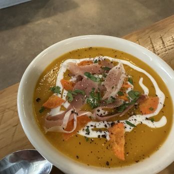 Pizzeria Mercato - Carrot soup - Pizza Near Me - Carrboro, North Carolina Pizzeria Mercato - Carrot soup - Pizza Near Me - Carrboro, North Carolina