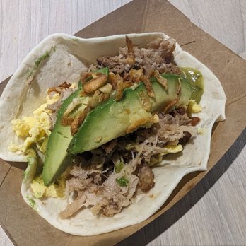 The Peached Tortilla - Pork belly avocado and egg taco - Tacos Near Me - Austin, Texas The Peached Tortilla - Pork belly avocado and egg taco - Tacos Near Me - Austin, Texas
