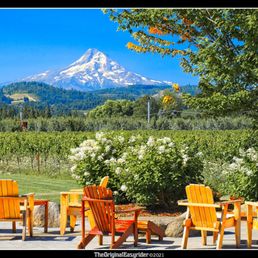 a view of mt hood a view of mt hood