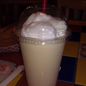 Tortas Mexico - 16-oz. Mango Milkshake. #Montrose #MexicanFood #Mangorific #SweetTreats - Mexican Near Me - Montrose, California